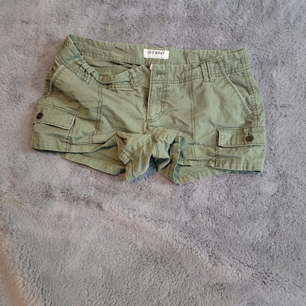 Olive shorts